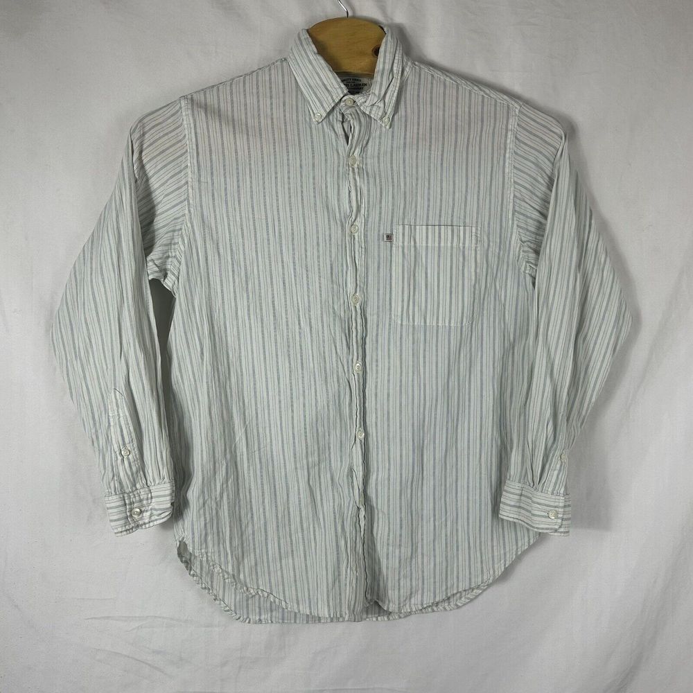 Ralph Lauren Jeans Company Button‎ Down Long Sleeve Size Medium Striped